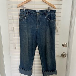 Blue Jeans Capris